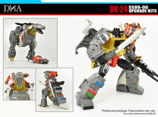 DNA Design - DK-24 SS86-06 Grimlock and Wheelie Upgrade Kit