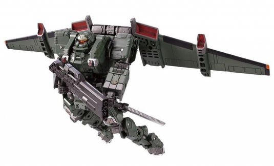 Diaclone Reboot - Tactical Mover: Gamma Versaulter (Airborne Unit) - Cosmo Marines Version