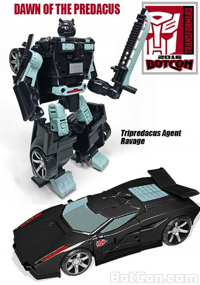 Load image into Gallery viewer, Botcon 2016 - Dawn of the Predacus - Exclusive Bagged Set
