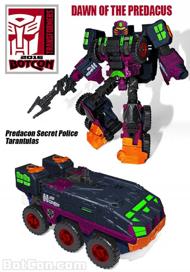 Load image into Gallery viewer, Botcon 2016 - Dawn of the Predacus - Exclusive Bagged Set
