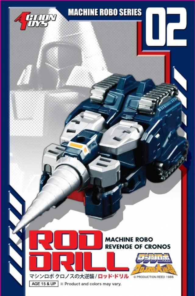 Load image into Gallery viewer, Machine Robo - MR-02 - Rod Drill (Gobots Reboot)
