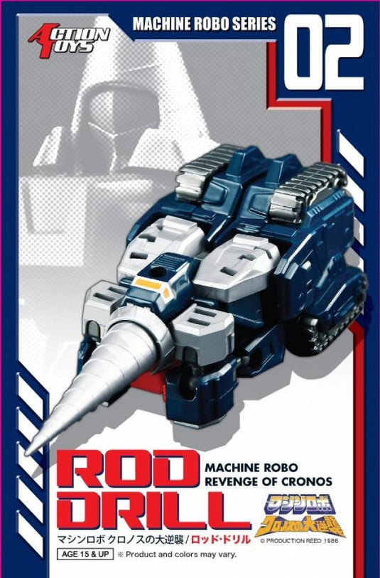 Machine Robo - MR-02 - Rod Drill (Gobots Reboot)