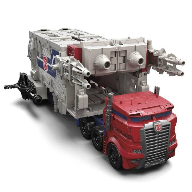 Load image into Gallery viewer, Transformers Generations Titans Return - Leader Class Powermaster Optimus Prime &amp; Blaster (Set of 2)
