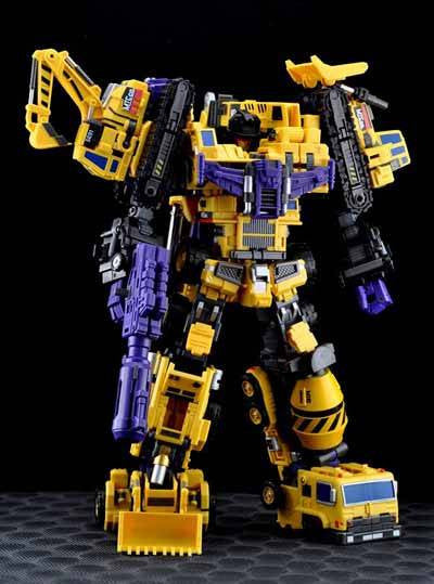 Load image into Gallery viewer, Maketoys - MTCombiner - Yellow Giant - Complete Set
