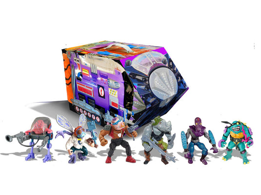 Playmates - TMNT Retro Rotocast: Villains Mutant Module Set [PX Exclusive]