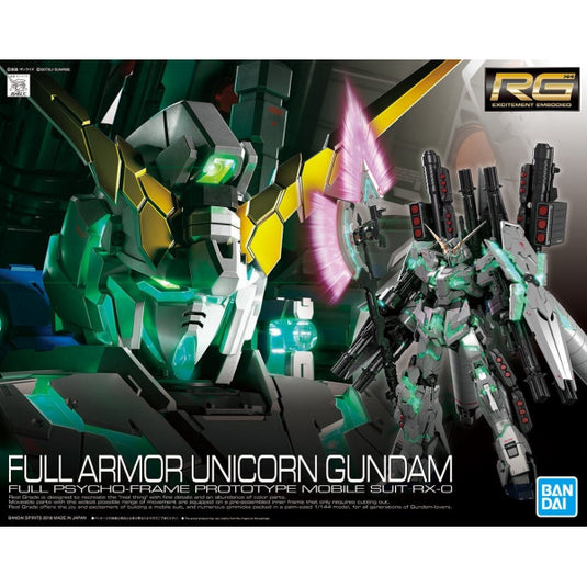 Real Grade 1/144 - RG-30 Full Armor Unicorn Gundam