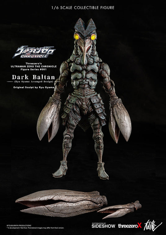 Threezero - Ultraman Zero: The Chronicle - Dark Baltan (Deposit Required)