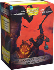 Dragon Shield - 100 CT Limited Edition Art Sleeves: Halloween Dragon