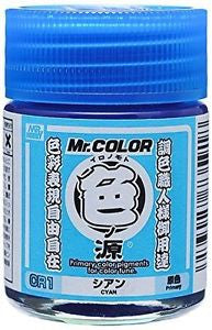 Mr. Color Primary Color Pigments - Cyan