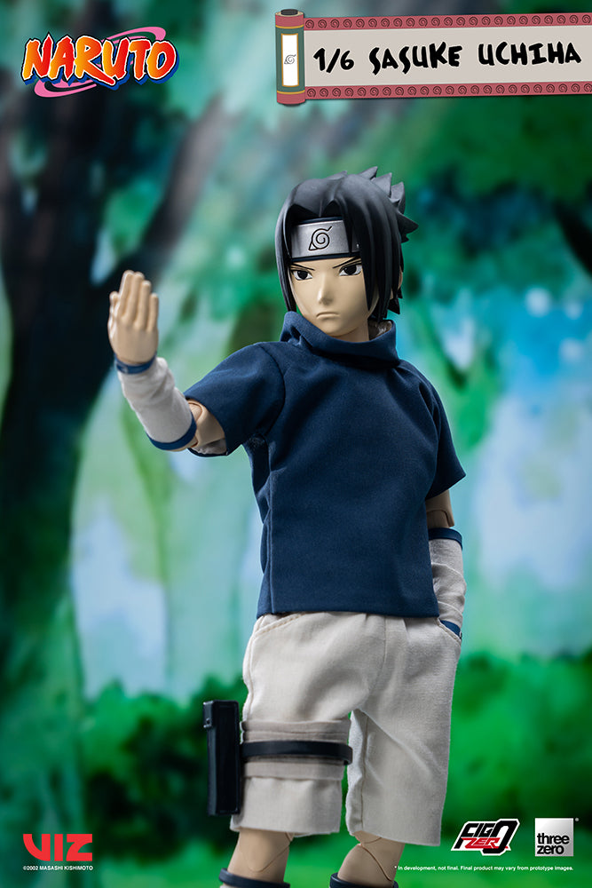 Load image into Gallery viewer, Threezero - FigZero Naruto: Sasuke Uchiha
