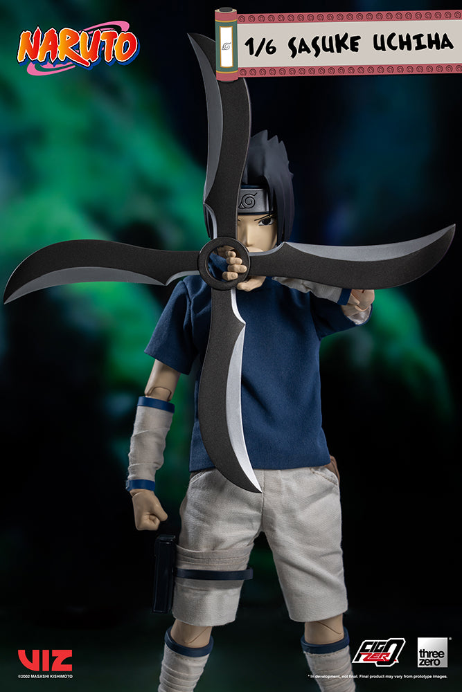 Load image into Gallery viewer, Threezero - FigZero Naruto: Sasuke Uchiha
