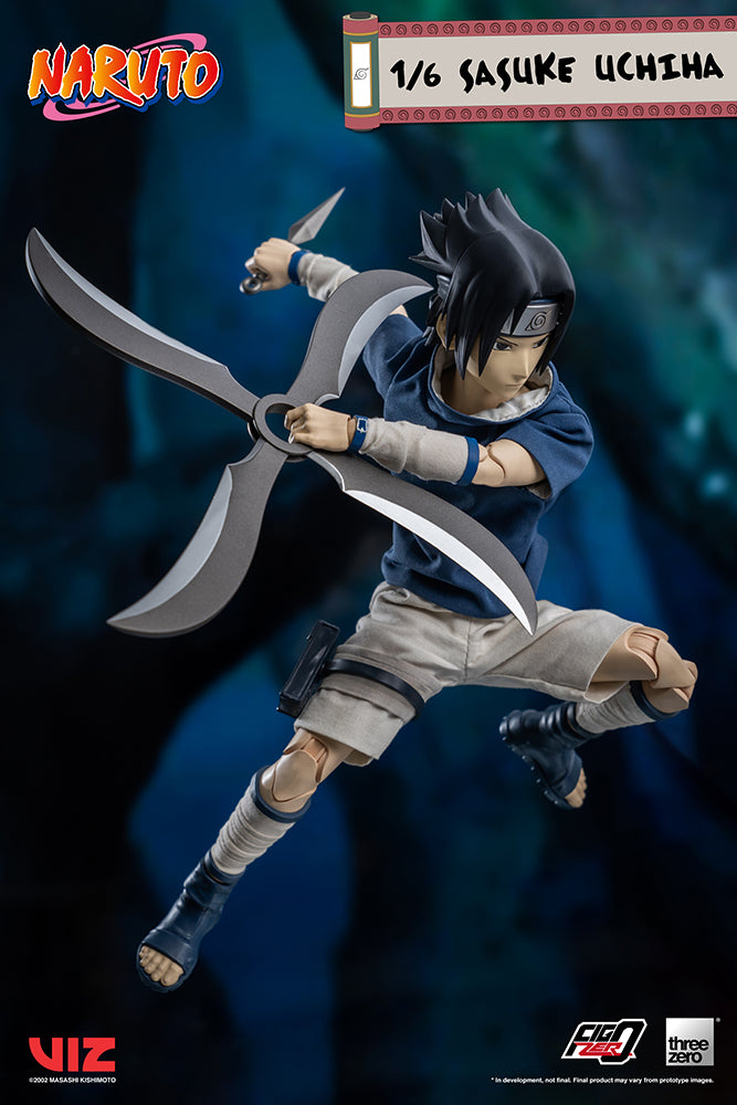 Load image into Gallery viewer, Threezero - FigZero Naruto: Sasuke Uchiha
