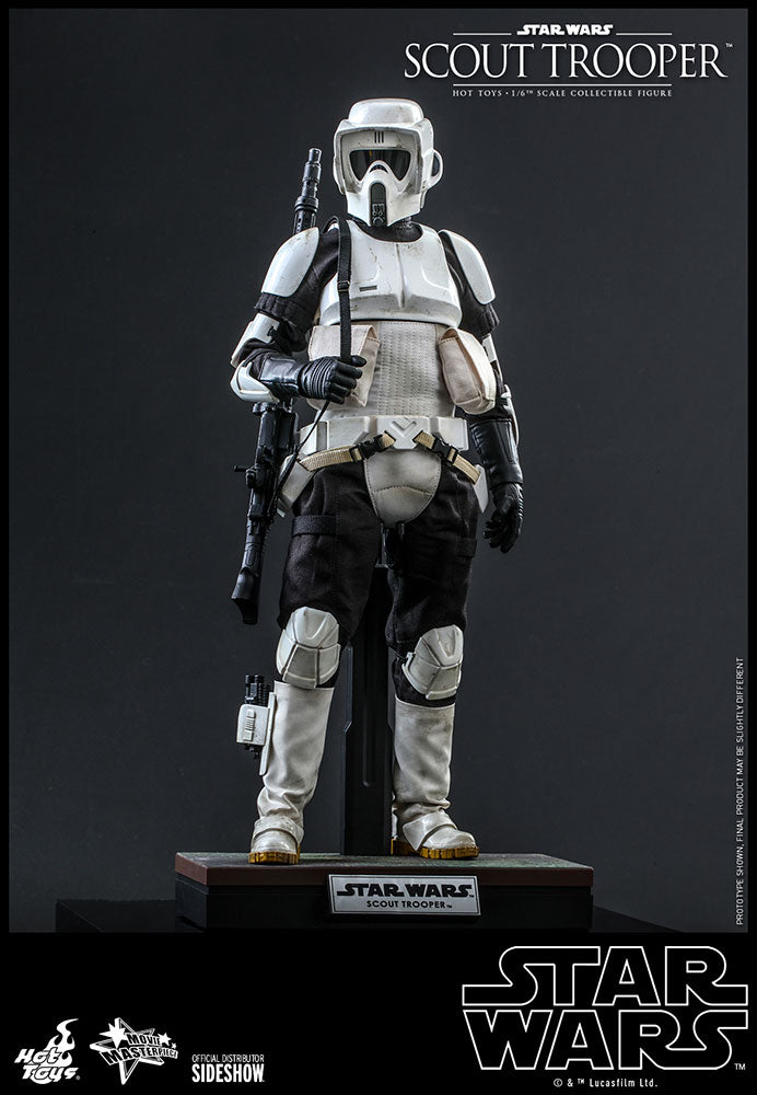 Load image into Gallery viewer, Hot Toys - Star Wars Movie Masterpiece Series - Star Wars: Return of the Jedi - Scout Trooper
