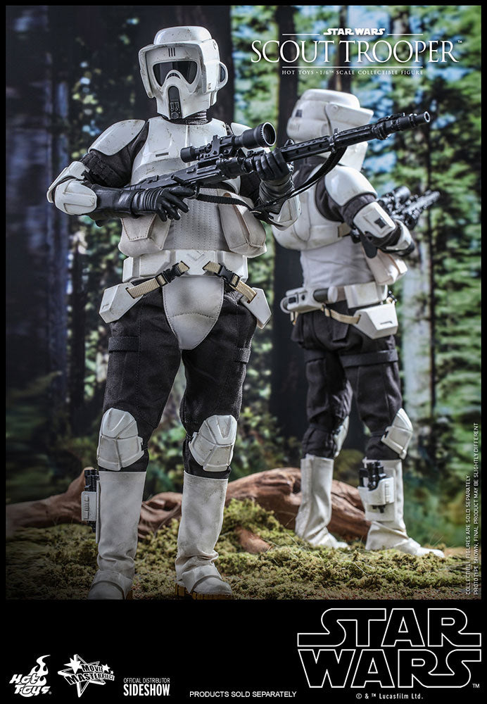 Load image into Gallery viewer, Hot Toys - Star Wars Movie Masterpiece Series - Star Wars: Return of the Jedi - Scout Trooper
