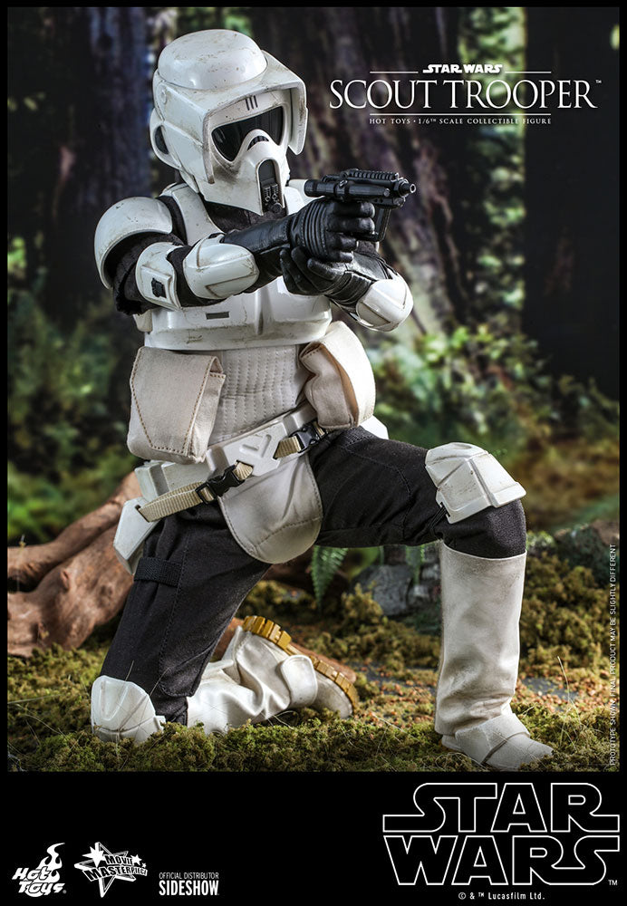 Load image into Gallery viewer, Hot Toys - Star Wars Movie Masterpiece Series - Star Wars: Return of the Jedi - Scout Trooper
