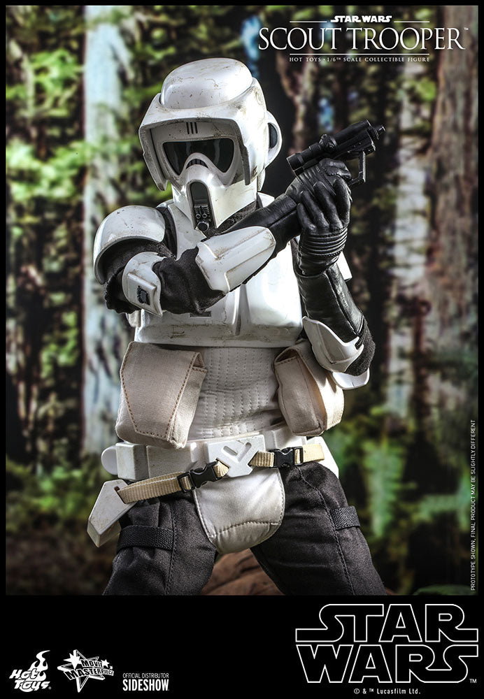 Load image into Gallery viewer, Hot Toys - Star Wars Movie Masterpiece Series - Star Wars: Return of the Jedi - Scout Trooper

