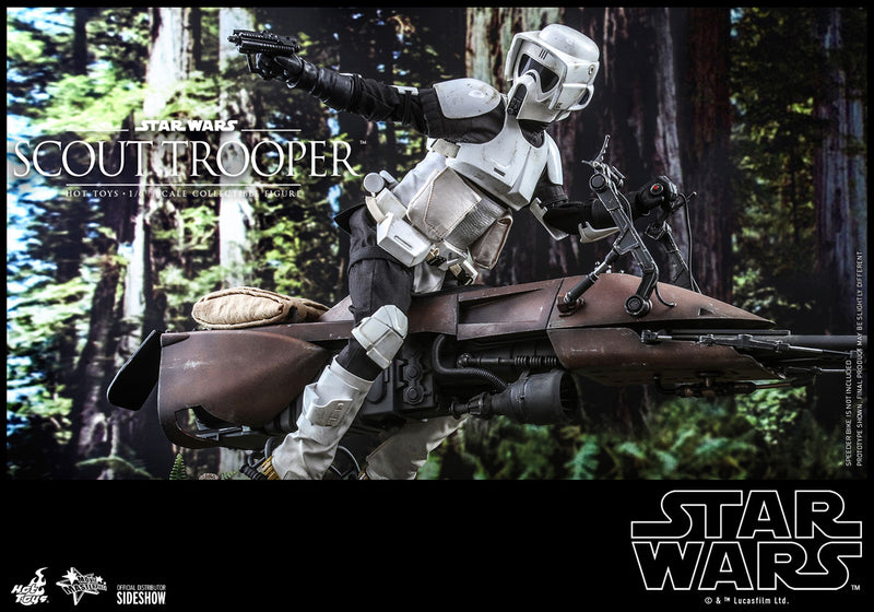 Load image into Gallery viewer, Hot Toys - Star Wars Movie Masterpiece Series - Star Wars: Return of the Jedi - Scout Trooper
