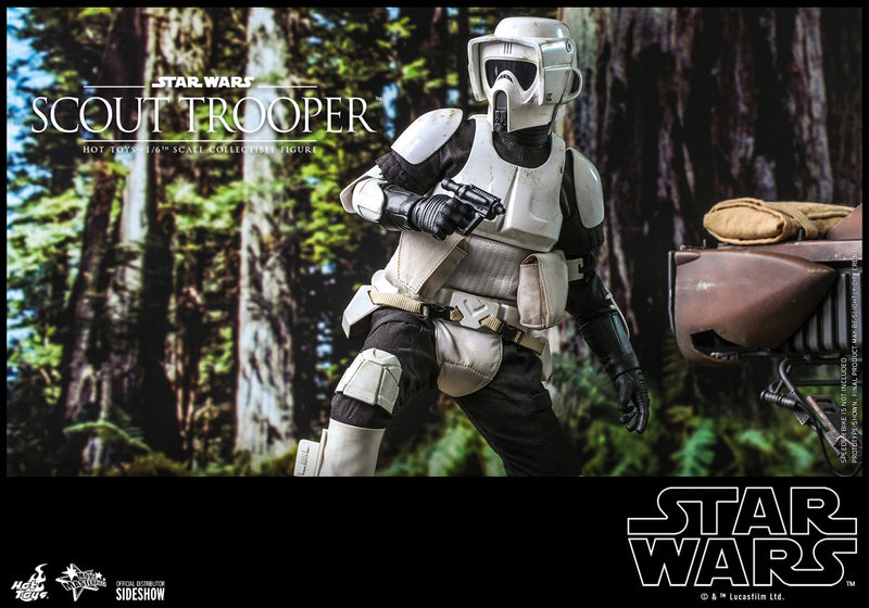 Load image into Gallery viewer, Hot Toys - Star Wars Movie Masterpiece Series - Star Wars: Return of the Jedi - Scout Trooper
