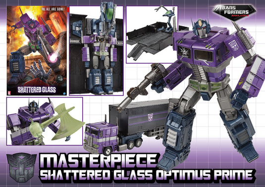 Masterpiece Shattered Glass Optimus Prime (Asia Exclusive)