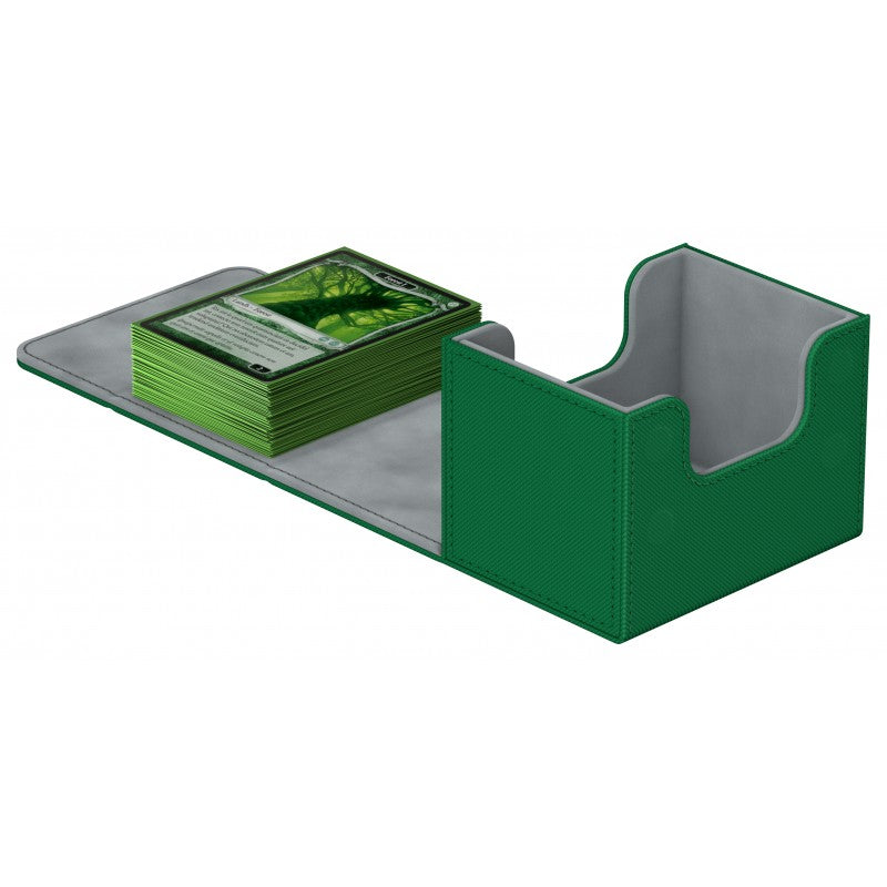 Load image into Gallery viewer, Ultimate Guard - Sidewinder Chromiaskin Deck Box 100 CT - Green
