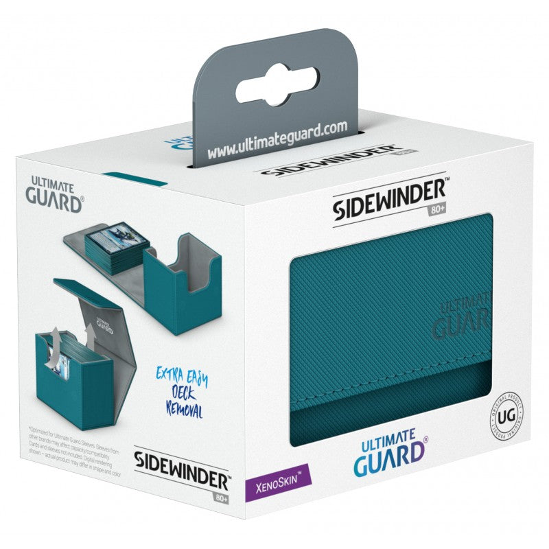Load image into Gallery viewer, Ultimate Guard - Sidewinder Chromiaskin Deck Box 80 CT - Petrol
