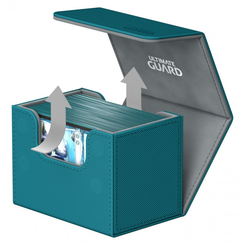 Load image into Gallery viewer, Ultimate Guard - Sidewinder Chromiaskin Deck Box 80 CT - Petrol

