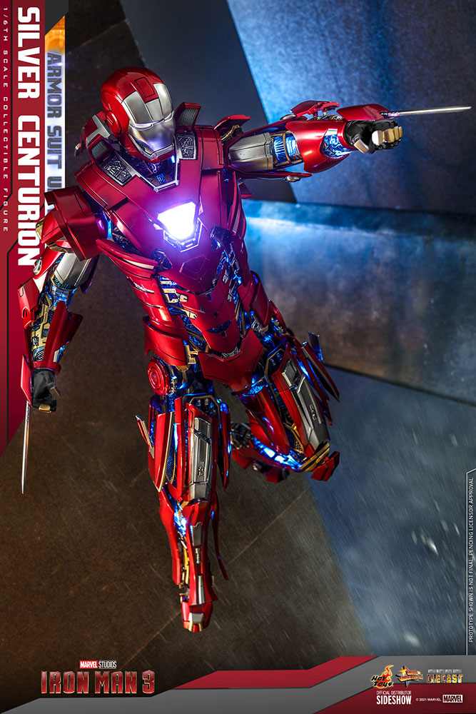Load image into Gallery viewer, Hot Toys - Iron Man 3: Silver Centurion (Armor Suit Up Version)
