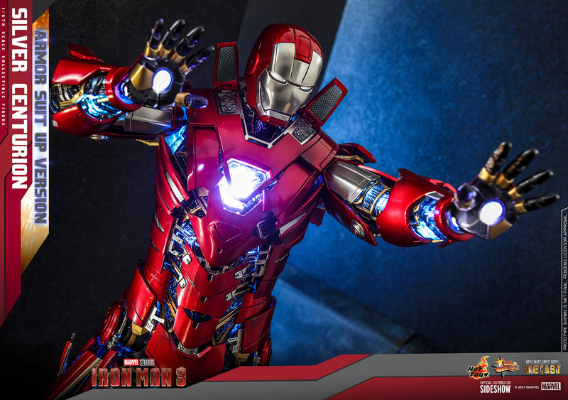 Load image into Gallery viewer, Hot Toys - Iron Man 3: Silver Centurion (Armor Suit Up Version)
