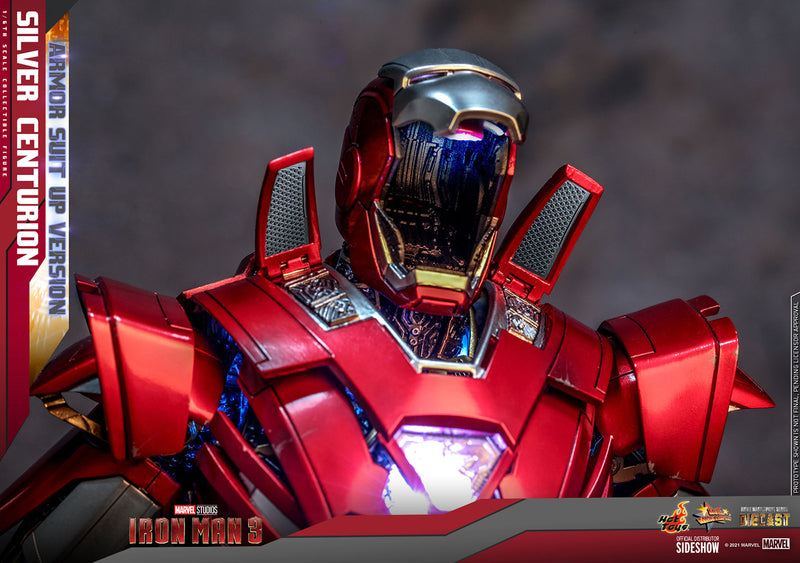 Load image into Gallery viewer, Hot Toys - Iron Man 3: Silver Centurion (Armor Suit Up Version)
