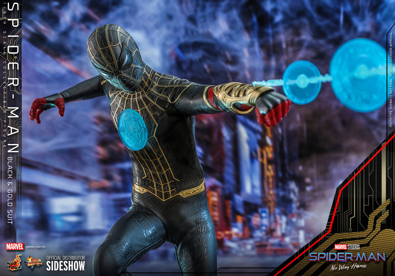 Load image into Gallery viewer, Hot Toys - Spider-Man: No Way Home: Spider-Man (Black &amp; Gold Suit)
