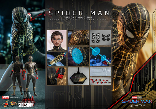 Hot Toys - Spider-Man: No Way Home: Spider-Man (Black & Gold Suit)