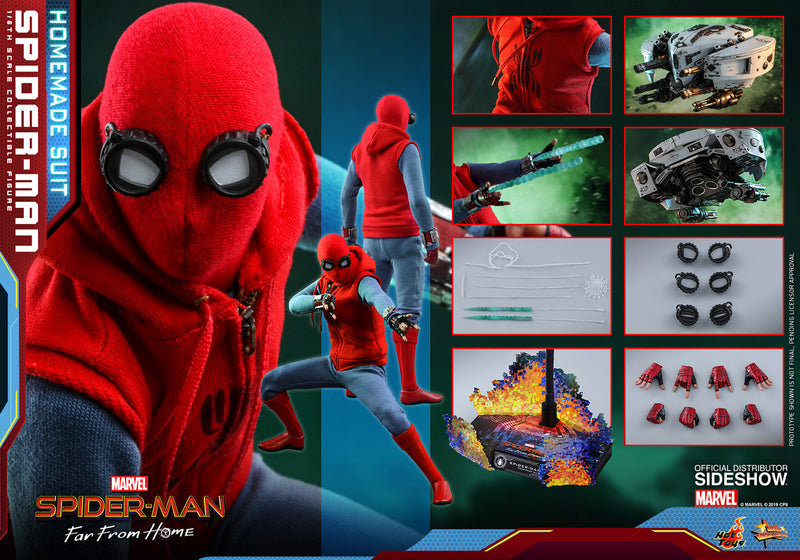 Load image into Gallery viewer, Hot Toys - Spider-Man: Far From Home - Spider-Man (Homemade Suit)
