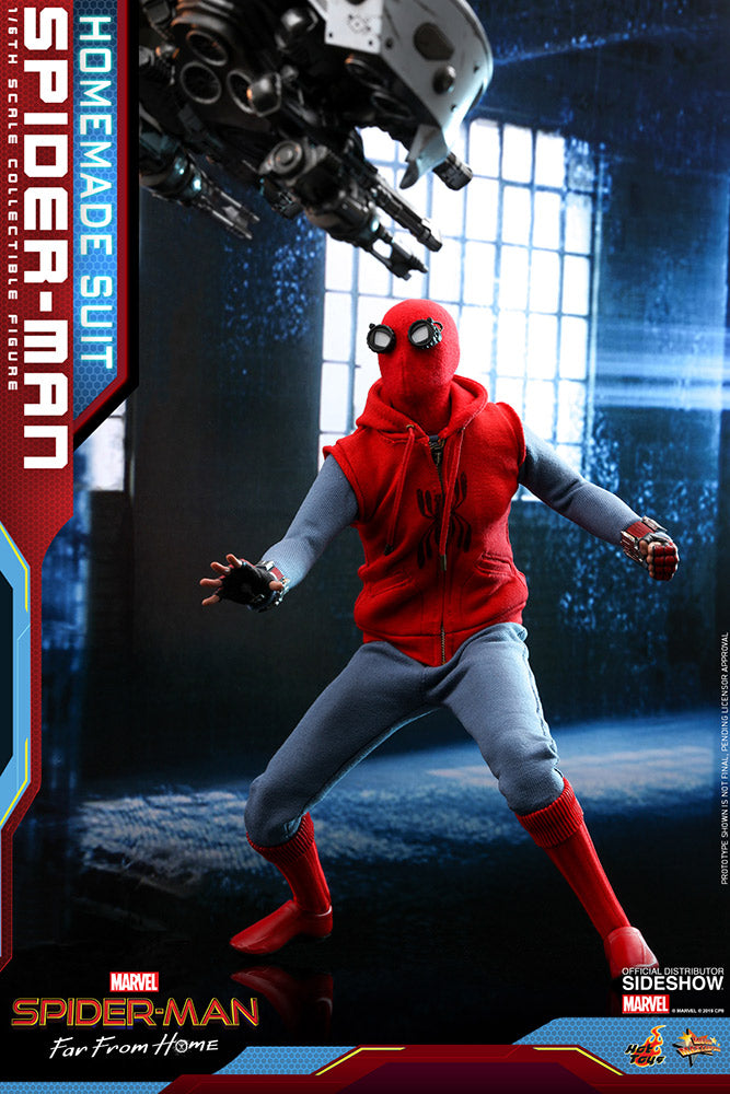 Load image into Gallery viewer, Hot Toys - Spider-Man: Far From Home - Spider-Man (Homemade Suit)
