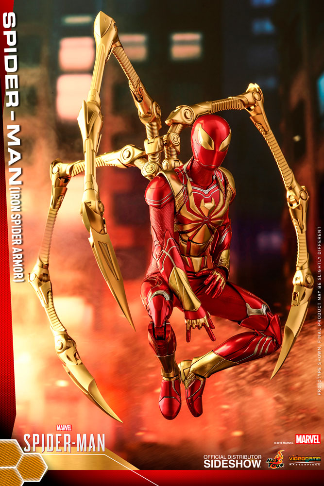 Load image into Gallery viewer, Hot Toys - Marvel&#39;s Spider-Man - Spider-Man (Iron Spider Armor)
