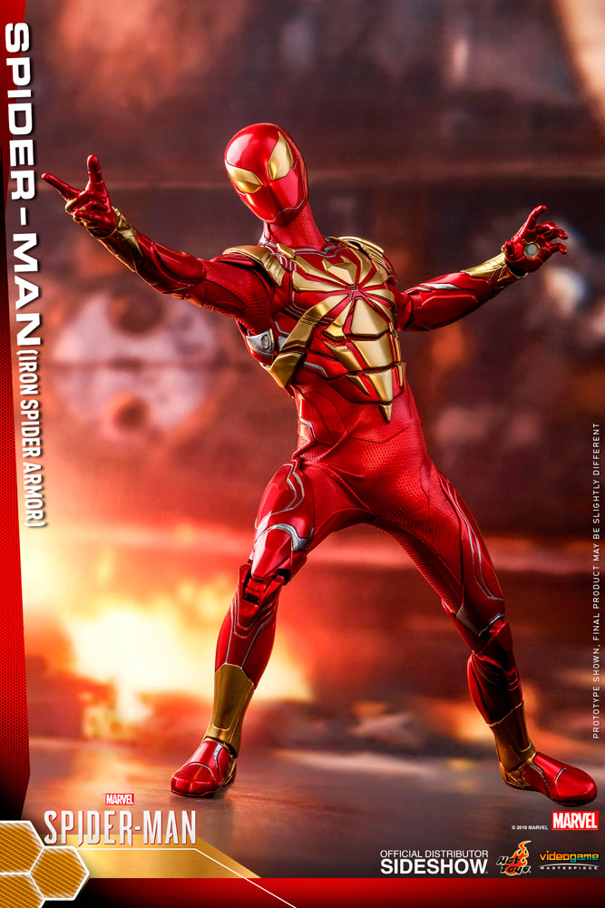 Load image into Gallery viewer, Hot Toys - Marvel&#39;s Spider-Man - Spider-Man (Iron Spider Armor)
