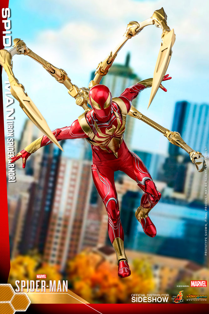 Load image into Gallery viewer, Hot Toys - Marvel&#39;s Spider-Man - Spider-Man (Iron Spider Armor)
