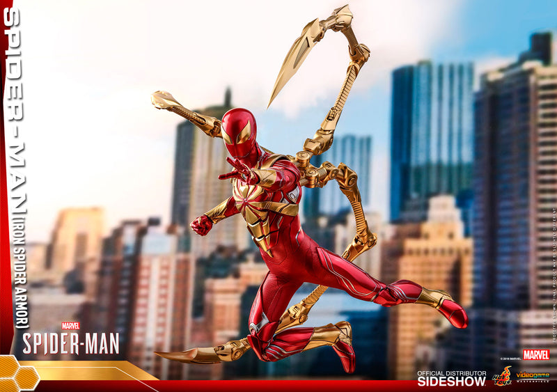 Load image into Gallery viewer, Hot Toys - Marvel&#39;s Spider-Man - Spider-Man (Iron Spider Armor)
