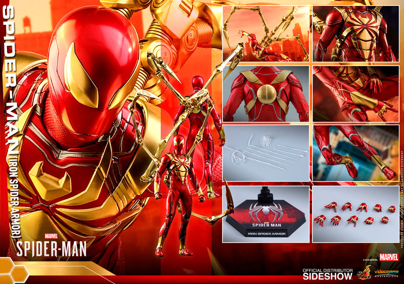 Load image into Gallery viewer, Hot Toys - Marvel&#39;s Spider-Man - Spider-Man (Iron Spider Armor)
