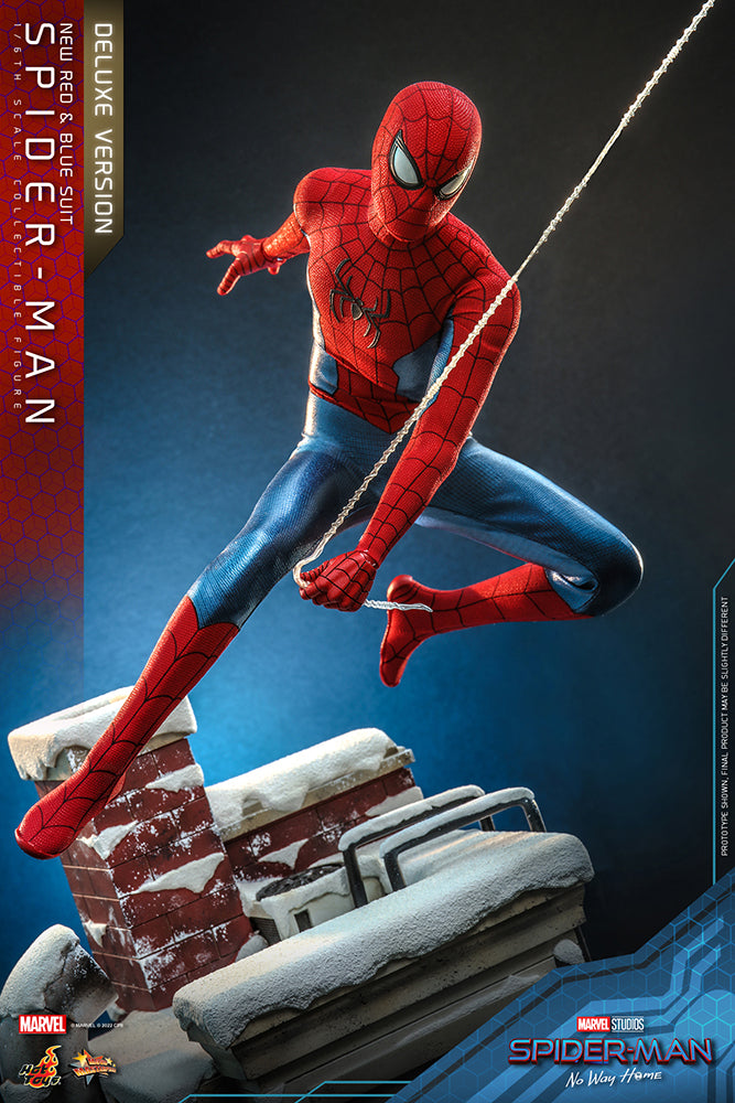 Load image into Gallery viewer, Hot Toys - Spider-Man No Way Home: Spider-Man (New Red and Blue Suit) (Deluxe Version)
