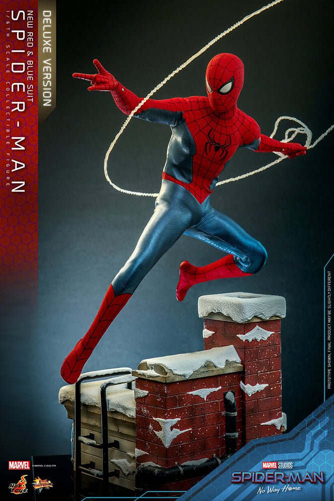 Load image into Gallery viewer, Hot Toys - Spider-Man No Way Home: Spider-Man (New Red and Blue Suit) (Deluxe Version)
