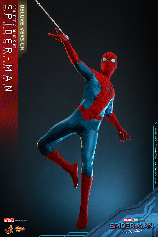 Load image into Gallery viewer, Hot Toys - Spider-Man No Way Home: Spider-Man (New Red and Blue Suit) (Deluxe Version)
