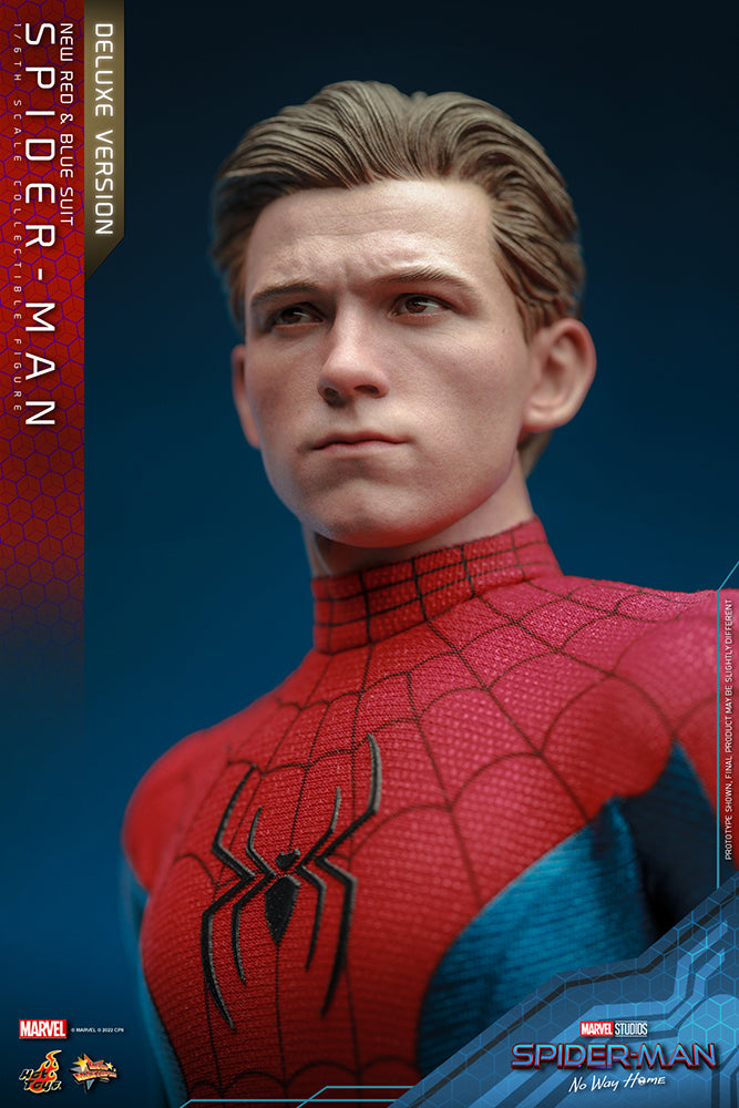 Load image into Gallery viewer, Hot Toys - Spider-Man No Way Home: Spider-Man (New Red and Blue Suit) (Deluxe Version)
