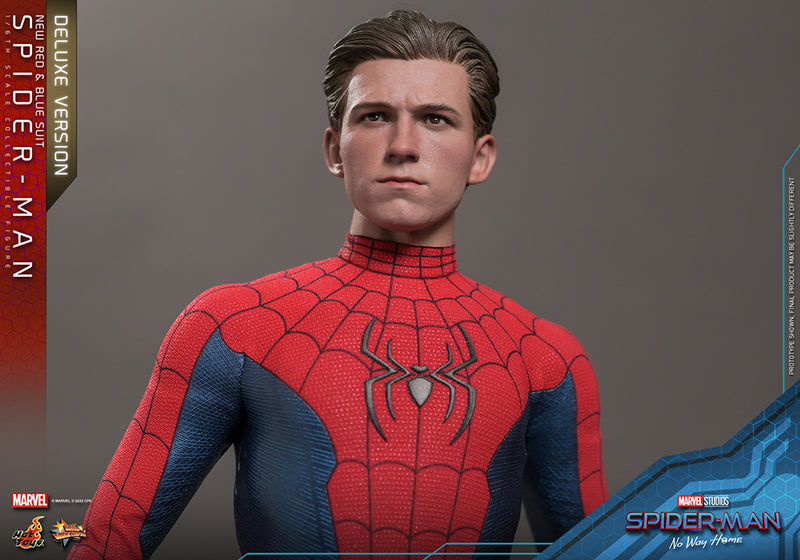 Load image into Gallery viewer, Hot Toys - Spider-Man No Way Home: Spider-Man (New Red and Blue Suit) (Deluxe Version)

