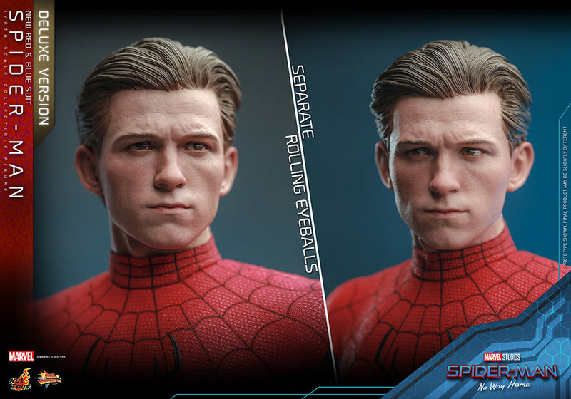 Load image into Gallery viewer, Hot Toys - Spider-Man No Way Home: Spider-Man (New Red and Blue Suit) (Deluxe Version)
