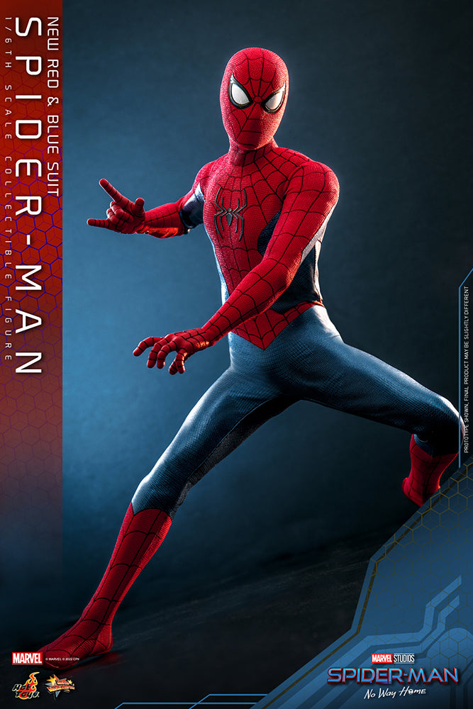 Load image into Gallery viewer, Hot Toys - Spider-Man No Way Home: Spider-Man (New Red and Blue Suit)
