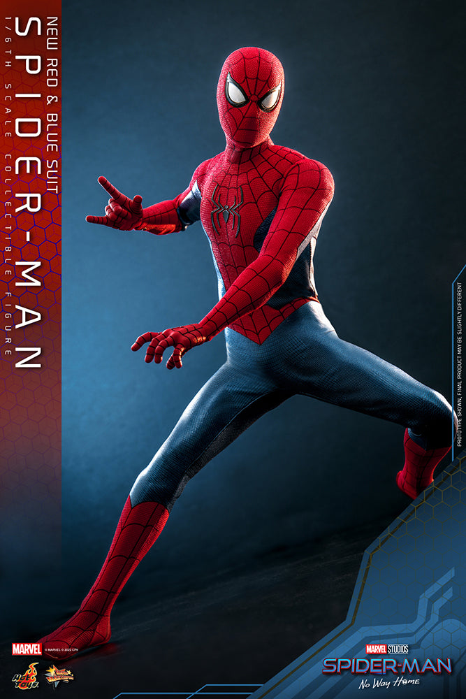 Load image into Gallery viewer, Hot Toys - Spider-Man No Way Home: Spider-Man (New Red and Blue Suit)
