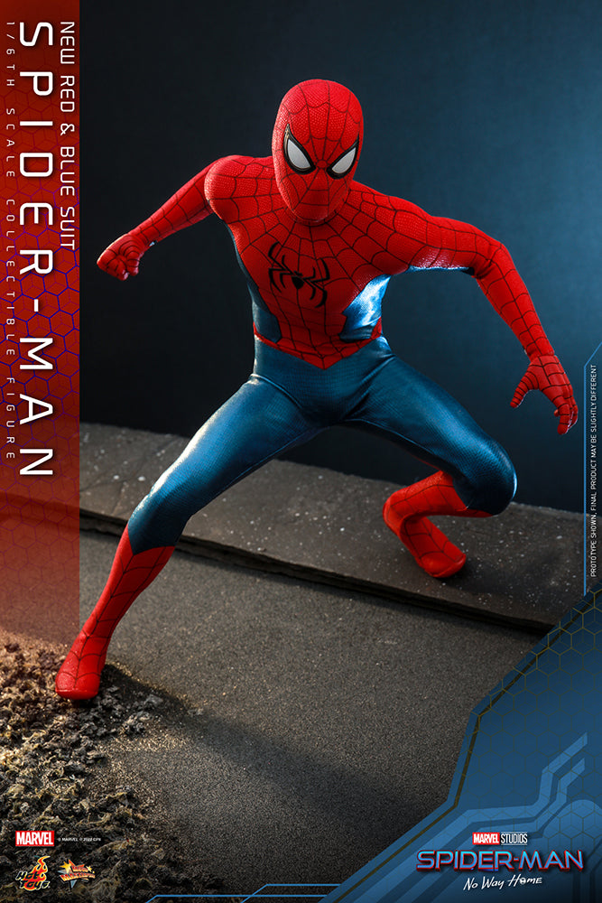 Load image into Gallery viewer, Hot Toys - Spider-Man No Way Home: Spider-Man (New Red and Blue Suit)
