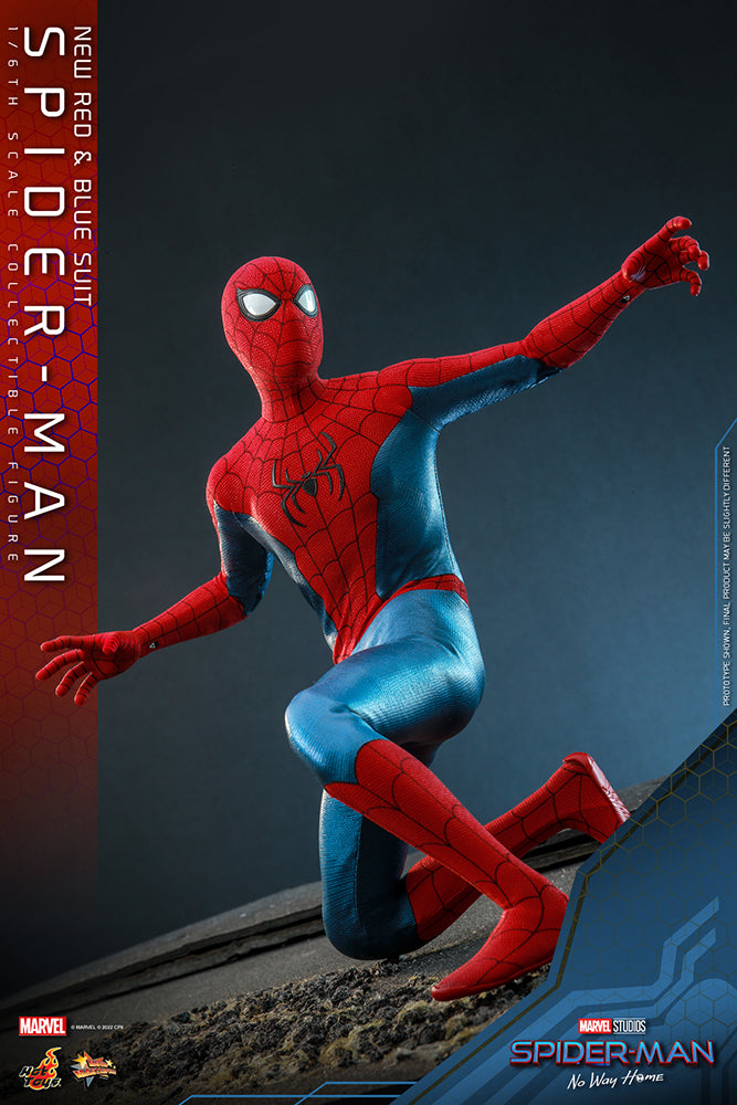 Load image into Gallery viewer, Hot Toys - Spider-Man No Way Home: Spider-Man (New Red and Blue Suit)
