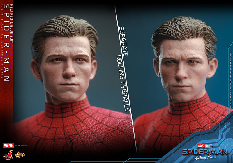 Load image into Gallery viewer, Hot Toys - Spider-Man No Way Home: Spider-Man (New Red and Blue Suit)
