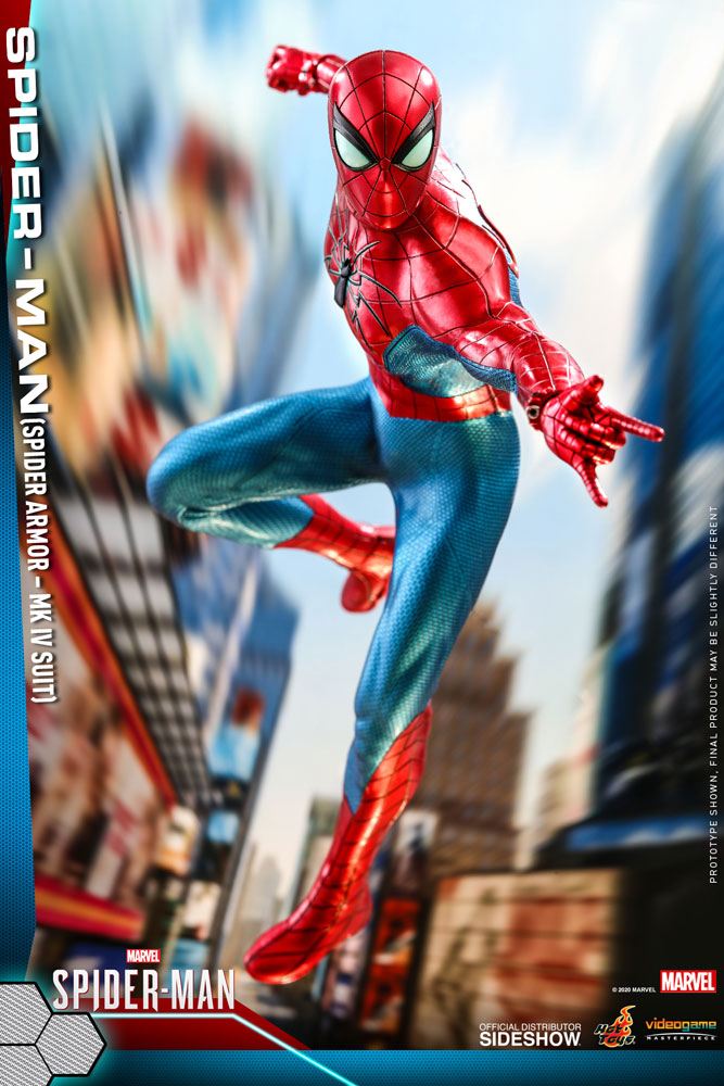 Load image into Gallery viewer, Hot Toys - Marvel&#39;s Spider-Man -  Spider-Man (Spider Armor - MK IV Suit)
